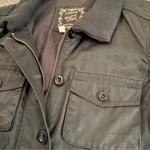 J. Crew Washed & Aged Utility Jacket - Picture 7 of 10